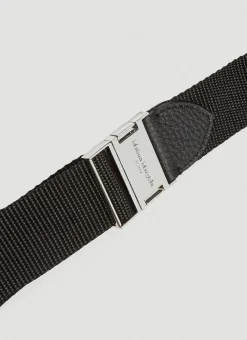 Zipped Leather Belt Bag