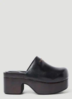 Zoe Leather Clogs