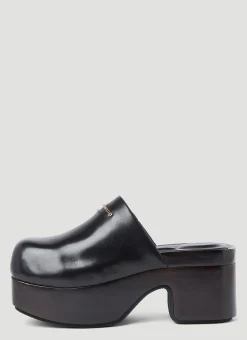 Zoe Leather Clogs